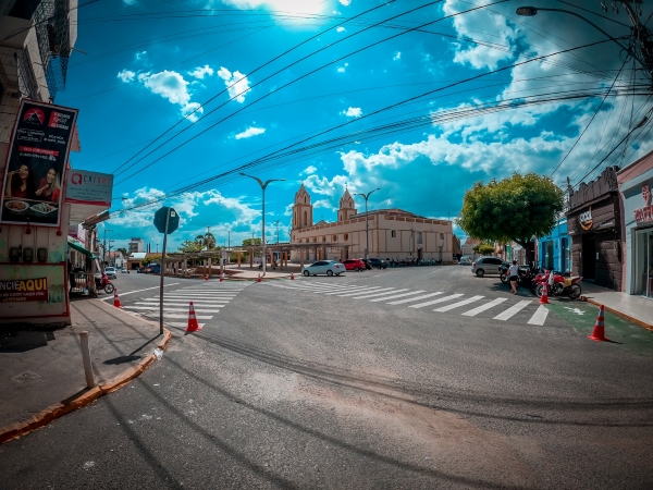 PARA GARANTIR A SEGURANÇA NO TRÂNSITO DE MORADA NOVA, AMT IMPLANTOU UM IMPORTANTE PROJETO DENOMINADO (ESQUINA SEGURA).