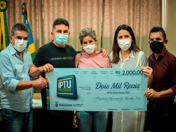 ENTREGA DO IPTU PREMIADO